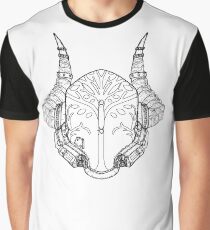 Iron Champion's Helm (Linework Only) Graphic T-Shirt