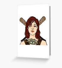 Cait Greeting Card