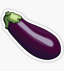 Eggplant Emoji Stickers | Redbubble