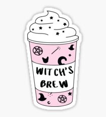 Sorcières Brew café ♡ Trendy / Hipster / Tumblr Meme Sticker