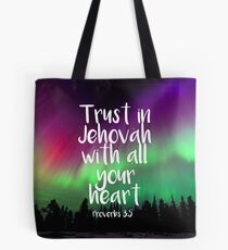 Trust in Jehovah Tote Bag