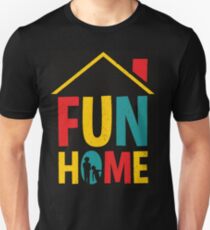 Camiseta ajustada Fun Home Logo
