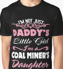 coal miners daughter Hardhat coal miner's wife daughter Graphic T-Shirt