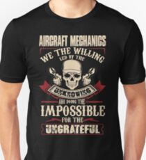 aircraft mechanic Car Mechanic T Shirts aircraft mechanic Auto Mechani Unisex T-Shirt