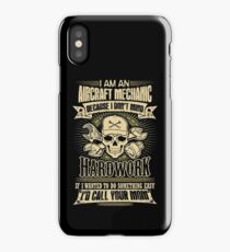 aircraft mechanic car mechanic t shirts auto mechanic t shirts iPhone Case