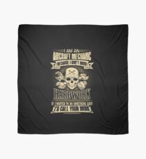 aircraft mechanic car mechanic t shirts auto mechanic t shirts Scarf