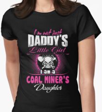 coal miners coal miner coal miner christmas coal miner wife coal mine Women's Fitted T-Shirt