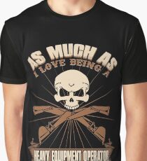 Heavy Equipment Operator Tshirts heavy equipment operator Animated sex Graphic T-Shirt