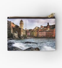 Vernazza Waves Studio Pouch