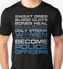 police officer boyfriend police officer k9 police officer wife police Unisex T-Shirt