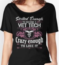 vet tech christmas vet tech bite me vet tech gifts Veterinary T Shirts Women's Relaxed Fit T-Shirt