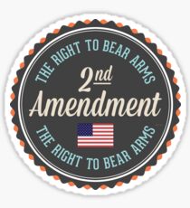 Second Amendment Sticker