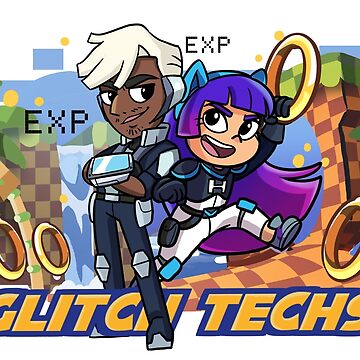 Glitch Techs - Sonic Hardcover Journal for Sale by Tassji-S