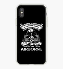 Vinilo o funda para iPhone infantería en el aire mamá alas de salto en el aire insignia en el aire aerotransportado brot