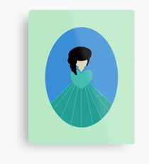 Simplistic Princess #3 Metal Print