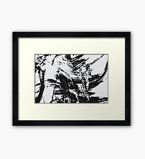 Brush Framed Print