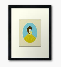 Simplistic Princess #4 Framed Print