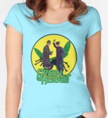 Funny Green Hornet Women's Fitted Scoop T-Shirt