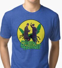 Funny Green Hornet Tri-blend T-Shirt