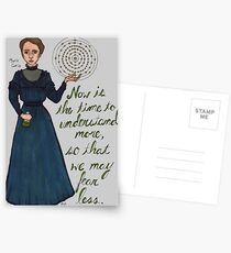 Marie Curie Postkarten