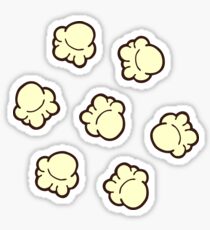 Popcorn Pattern Sticker