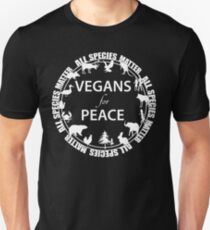 Vegans for Peace 4 Unisex T-Shirt
