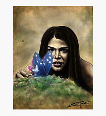 Octavia and the Butterfly (full color) Photographic Print
