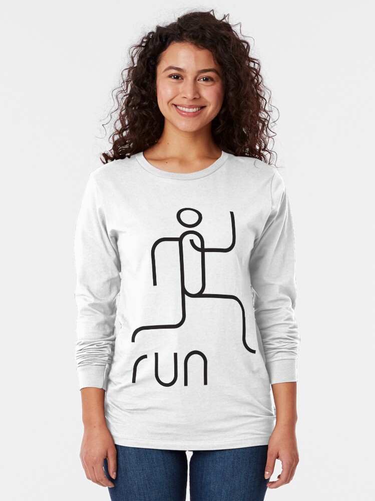 Alternate view of run Long Sleeve T-Shirt