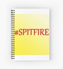 #SPITFIRE Spiral Notebook