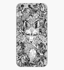 Hiding fox iPhone Case