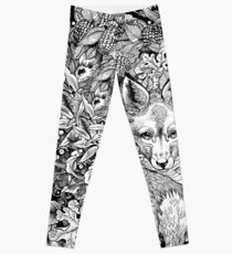 Hiding fox Leggings