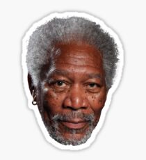 Morgan Freeman Sticker