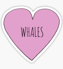 WHALE LOVE Sticker