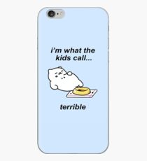 Vinilo o funda para iPhone Neko Atsume - Tubbs (soy lo que los niños llaman ... terrible)
