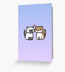 Neko Atsume - Liebe Grußkarte