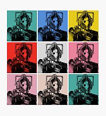 Cybermen Warhol Photographic Print