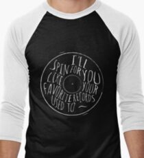 Favorite Record Men's Baseball ¾ T-Shirt