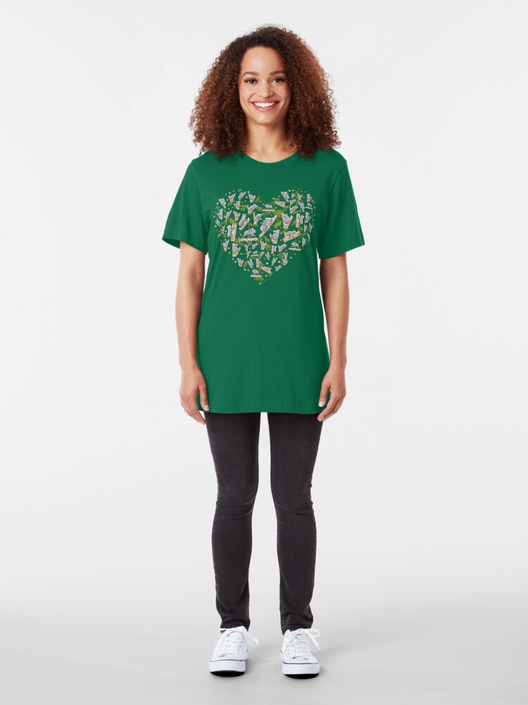 Alternate view of Koala Heart Slim Fit T-Shirt