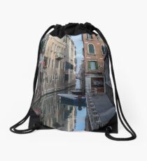 Venice Reflections Drawstring Bag