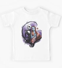 Romantiker Jack Skellington und Sally Kinder T-Shirt