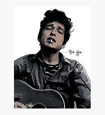 Bob Dylan Photographic Print