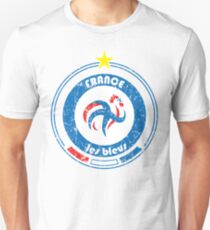 World Cup Football 7/8 - Team France (distressed) Unisex T-Shirt
