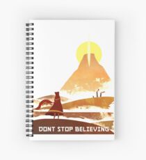 Journey On and On Spiral Notebook