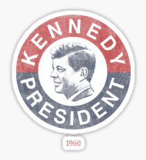 Vintage 1960 Kennedy for President T-Shirt Sticker