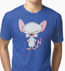 Pinky and The Brain - Brain Tri-blend T-Shirt