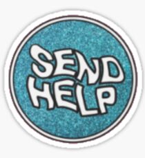 SEND HELP - HALSEY Sticker