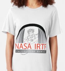 Logo der NASA Infrared Telescope Facility (IRTF) Slim Fit T-Shirt