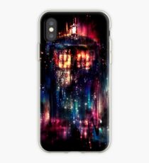 tardis dr who paint iPhone Case