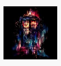 tardis dr who paint Photographic Print