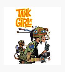 TANK GIRL Photographic Print